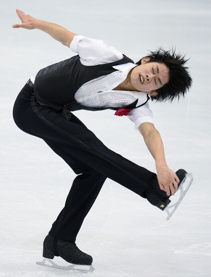 ISU Grand Prix of Figure Skating. Rostelecom Cup. Men's short program