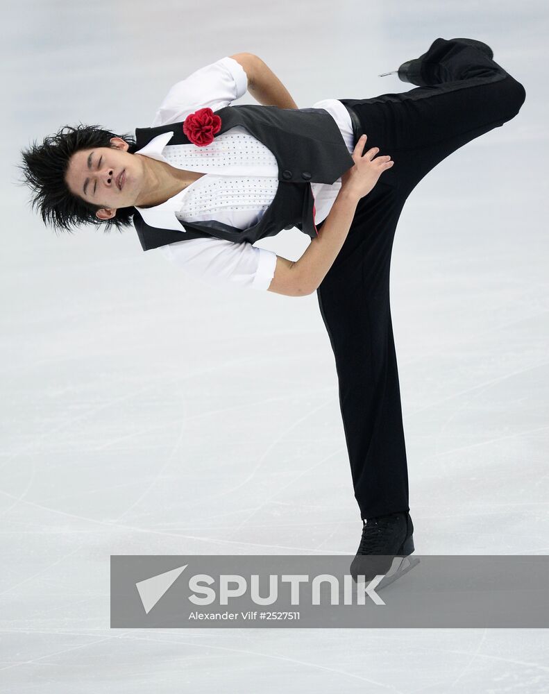 ISU Grand Prix of Figure Skating. Rostelecom Cup. Men's short program