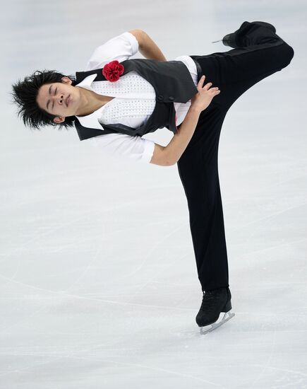 ISU Grand Prix of Figure Skating. Rostelecom Cup. Men's short program