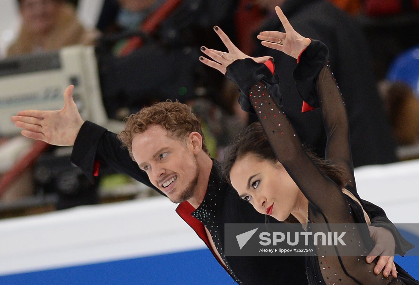 ISU Grand Prix of Figure Skating. Rostelecom Cup. Ice dance. Short program