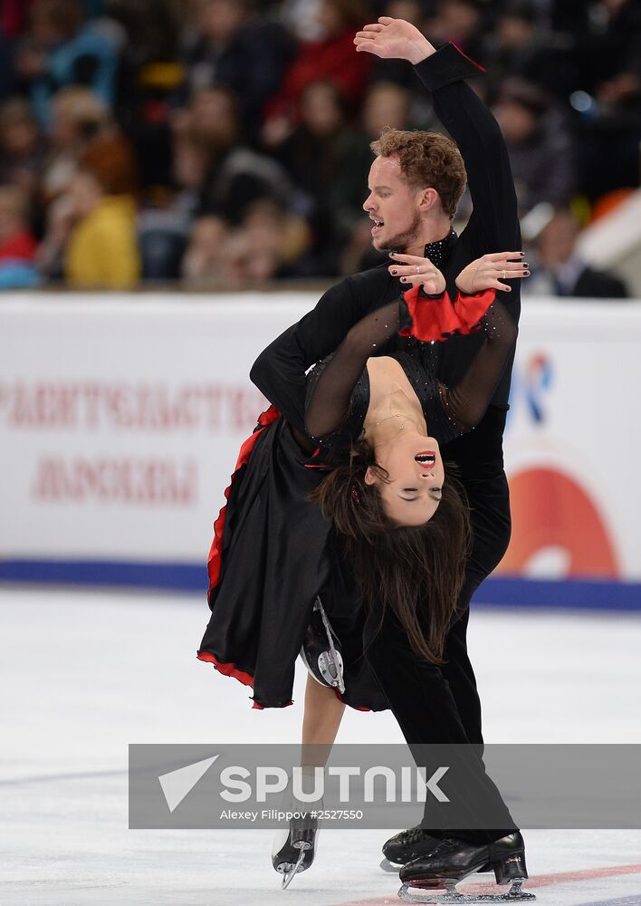 ISU Grand Prix of Figure Skating. Rostelecom Cup. Ice dance. Short program