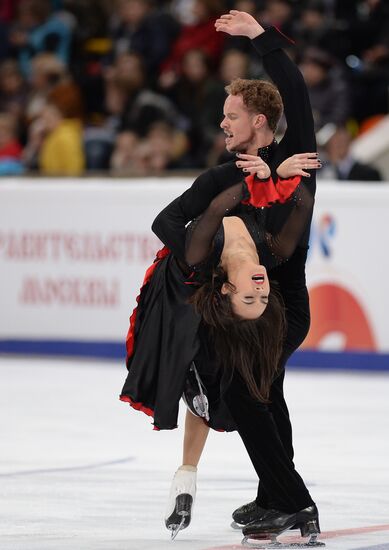 ISU Grand Prix of Figure Skating. Rostelecom Cup. Ice dance. Short program