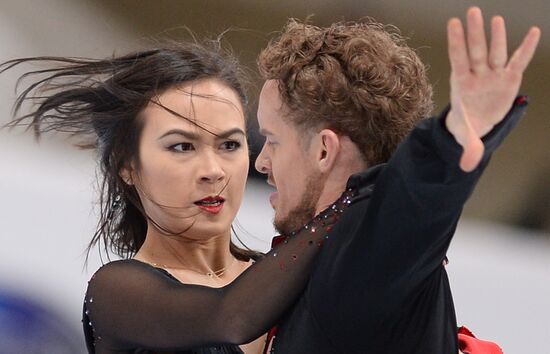 ISU Grand Prix of Figure Skating. Rostelecom Cup. Ice dance. Short program