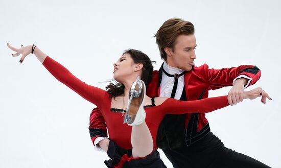 ISU Grand Prix of Figure Skating. Rostelecom Cup. Ice dance. Short program