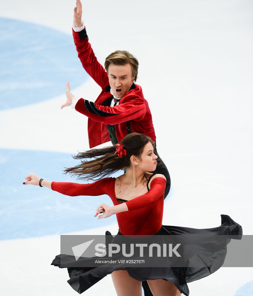 ISU Grand Prix of Figure Skating. Rostelecom Cup. Ice dance. Short program