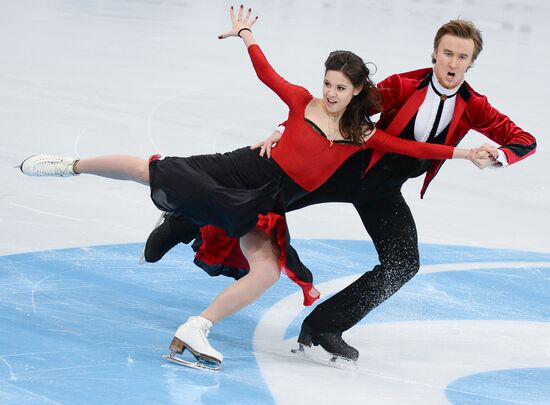 ISU Grand Prix of Figure Skating. Rostelecom Cup. Ice dance. Short program