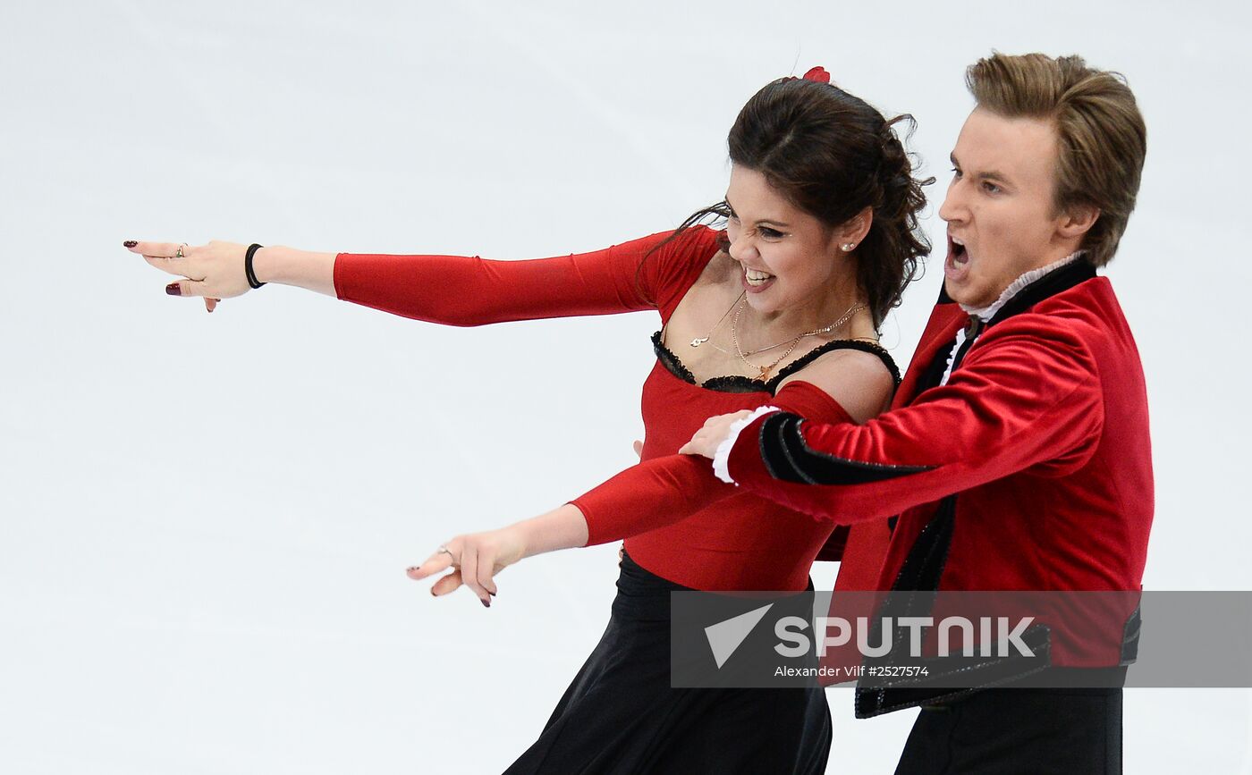 ISU Grand Prix of Figure Skating. Rostelecom Cup. Ice dance. Short program