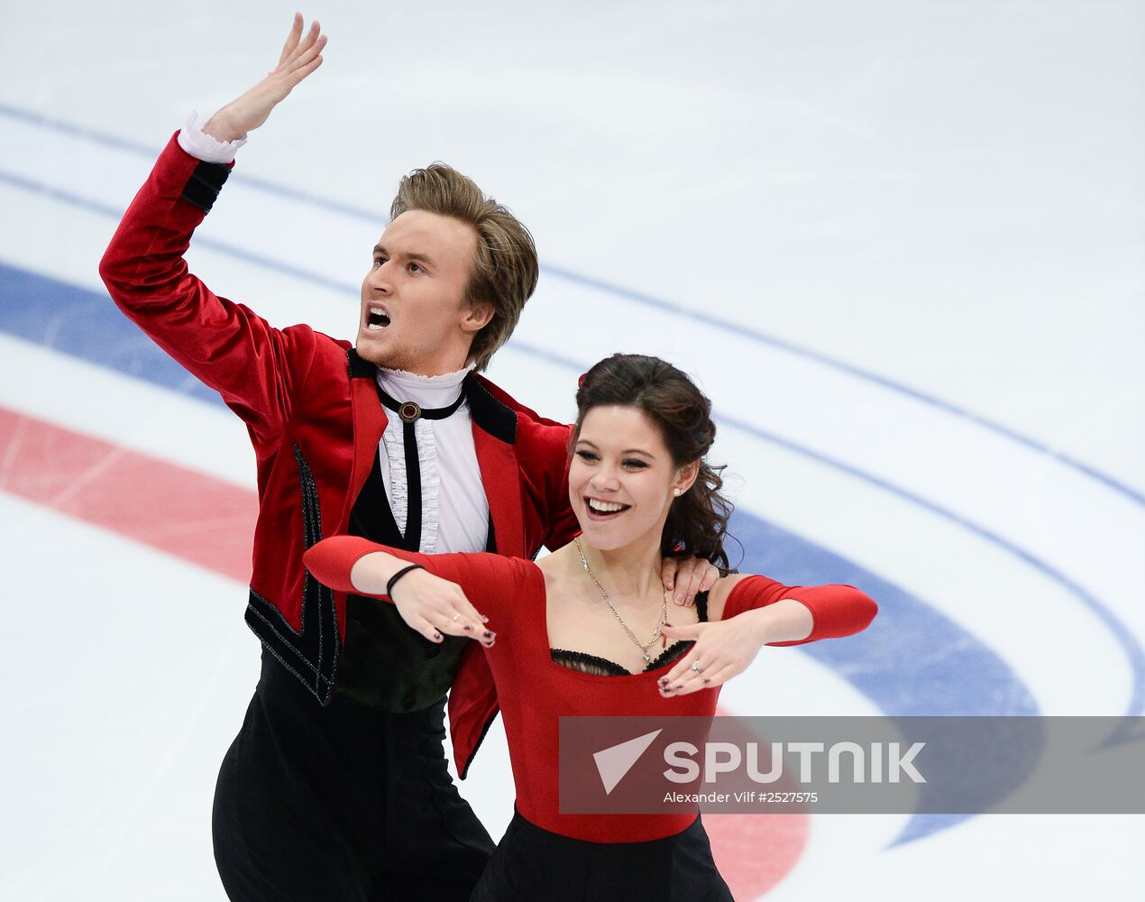 ISU Grand Prix of Figure Skating. Rostelecom Cup. Ice dance. Short program