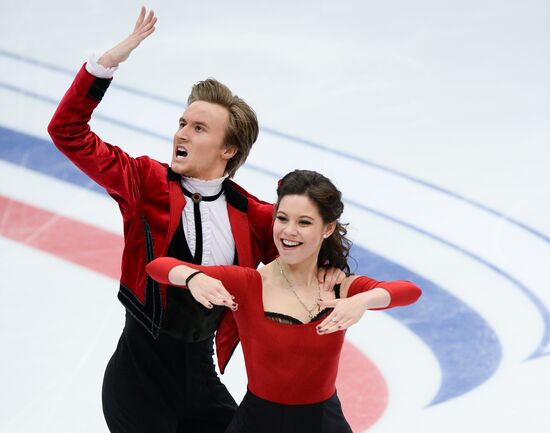 ISU Grand Prix of Figure Skating. Rostelecom Cup. Ice dance. Short program