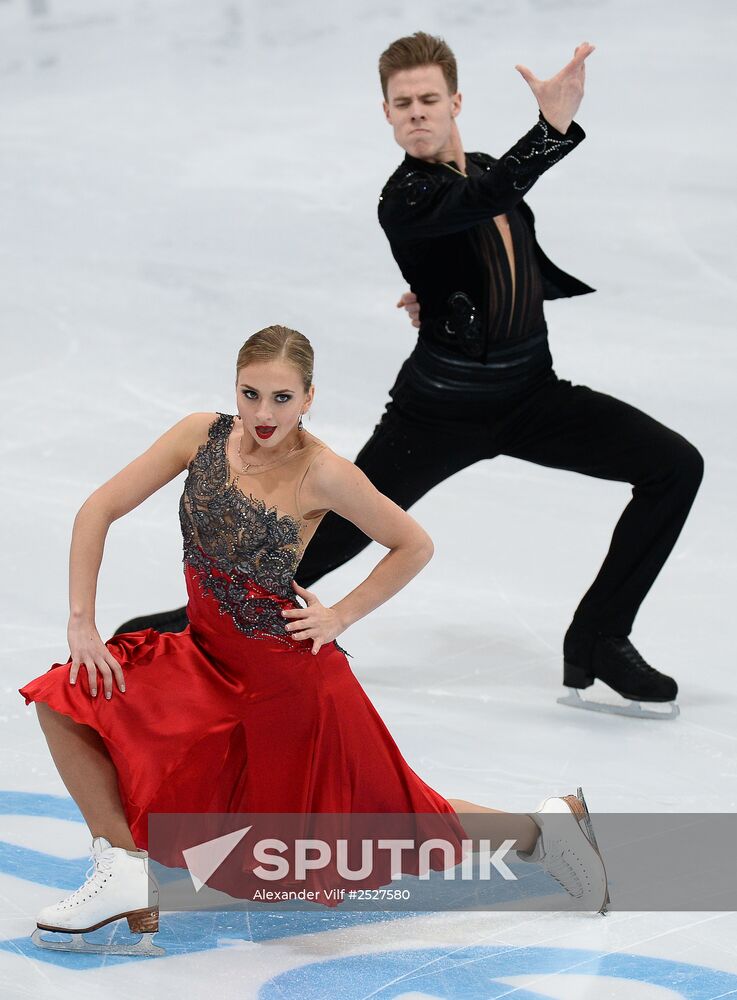 ISU Grand Prix of Figure Skating. Rostelecom Cup. Ice dance. Short program
