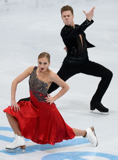 ISU Grand Prix of Figure Skating. Rostelecom Cup. Ice dance. Short program