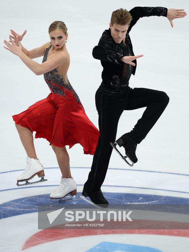 ISU Grand Prix of Figure Skating. Rostelecom Cup. Ice dance. Short program
