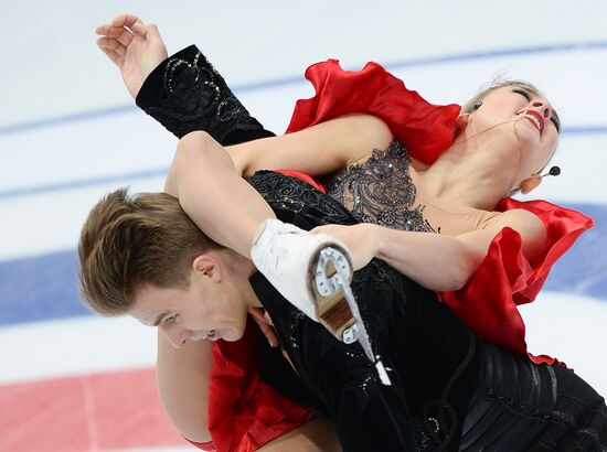 ISU Grand Prix of Figure Skating. Rostelecom Cup. Ice dance. Short program