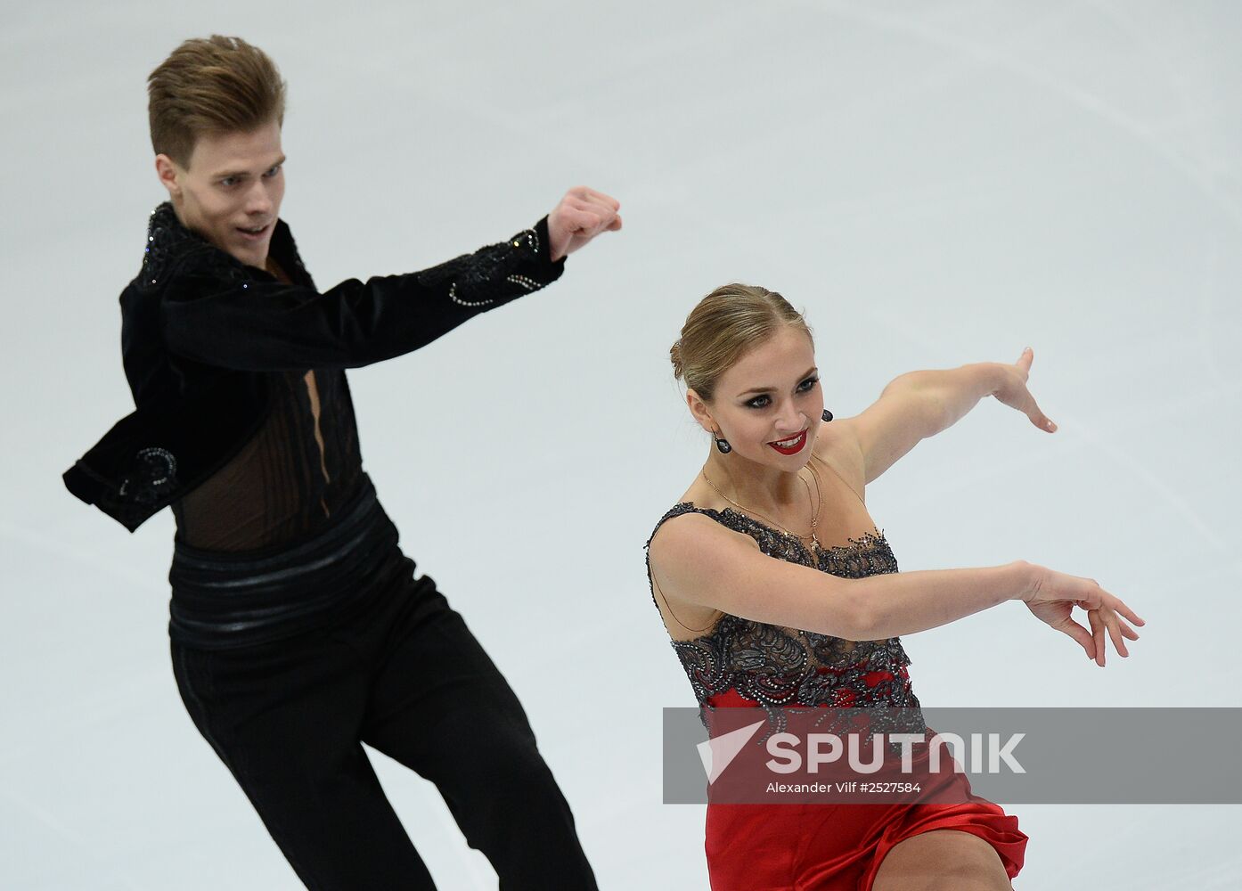ISU Grand Prix of Figure Skating. Rostelecom Cup. Ice dance. Short program