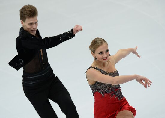 ISU Grand Prix of Figure Skating. Rostelecom Cup. Ice dance. Short program