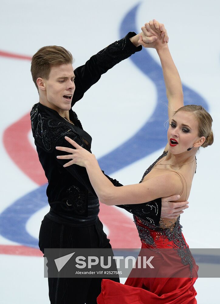 ISU Grand Prix of Figure Skating. Rostelecom Cup. Ice dance. Short program