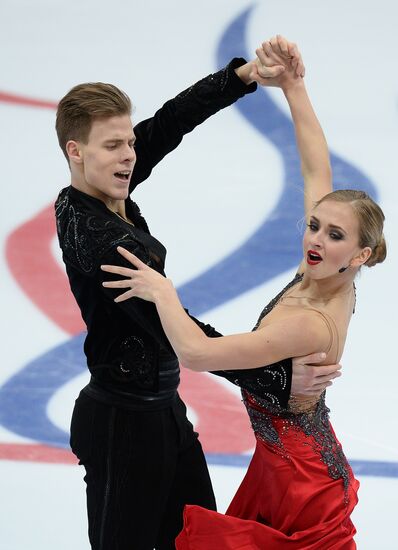 ISU Grand Prix of Figure Skating. Rostelecom Cup. Ice dance. Short program
