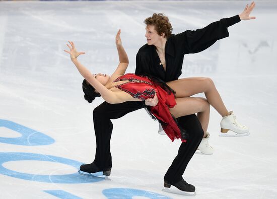 ISU Grand Prix of Figure Skating. Rostelecom Cup. Ice dance. Short program