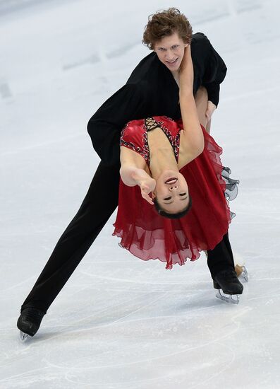 ISU Grand Prix of Figure Skating. Rostelecom Cup. Ice dance. Short program