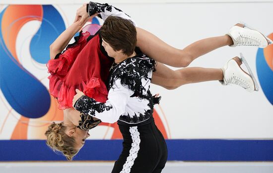 ISU Grand Prix of Figure Skating. Rostelecom Cup. Ice dance. Short program