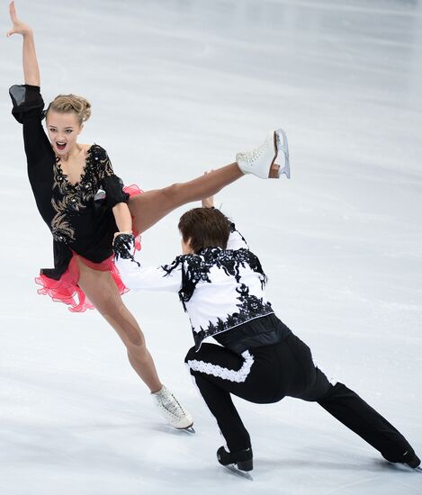 ISU Grand Prix of Figure Skating. Rostelecom Cup. Ice dance. Short program