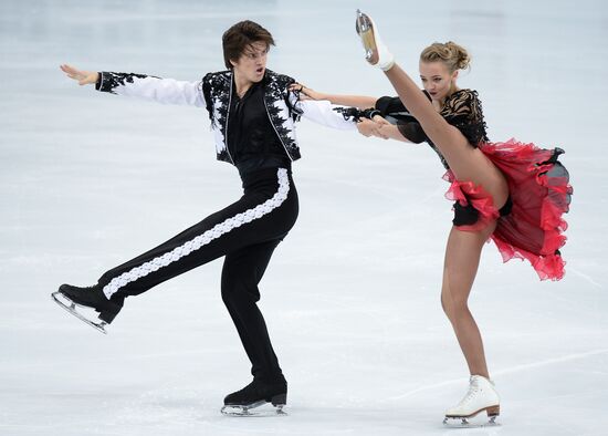 ISU Grand Prix of Figure Skating. Rostelecom Cup. Ice dance. Short program