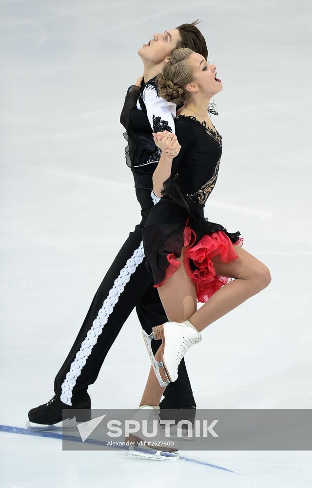 ISU Grand Prix of Figure Skating. Rostelecom Cup. Ice dance. Short program