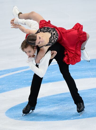 ISU Grand Prix of Figure Skating. Rostelecom Cup. Ice dance. Short program