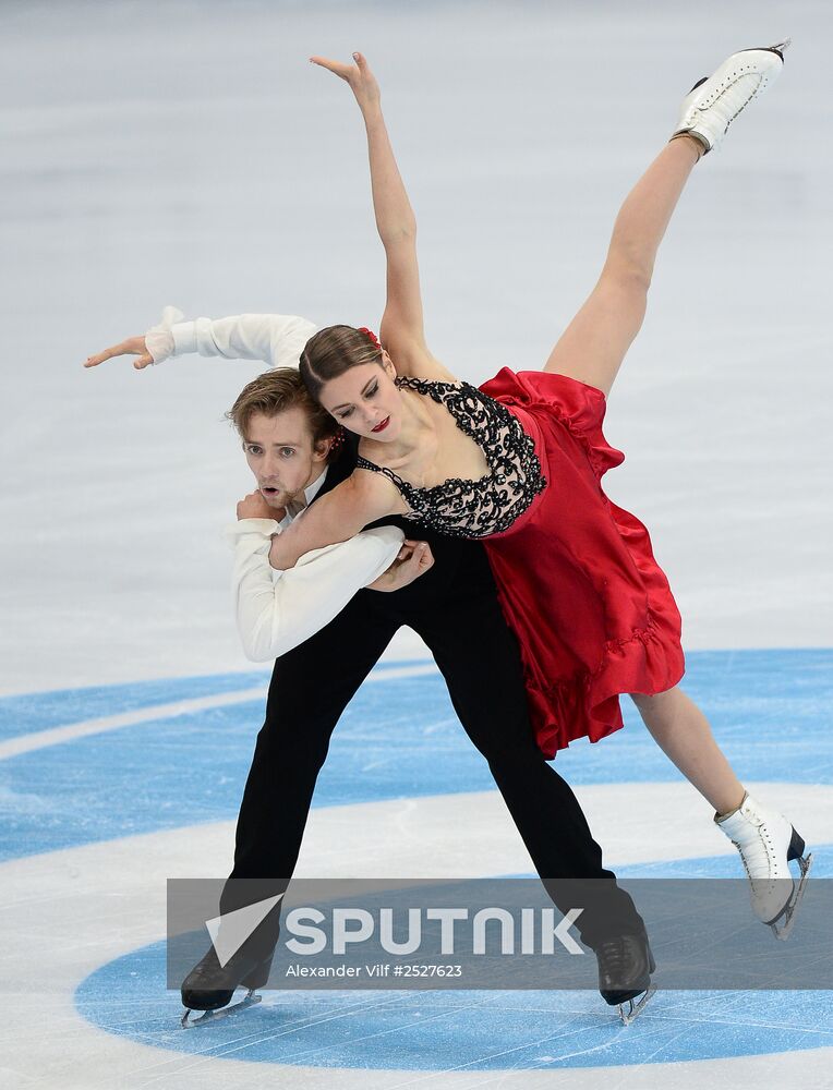 ISU Grand Prix of Figure Skating. Rostelecom Cup. Ice dance. Short program