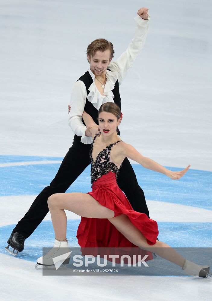 ISU Grand Prix of Figure Skating. Rostelecom Cup. Ice dance. Short program