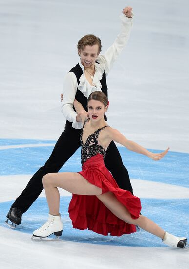ISU Grand Prix of Figure Skating. Rostelecom Cup. Ice dance. Short program