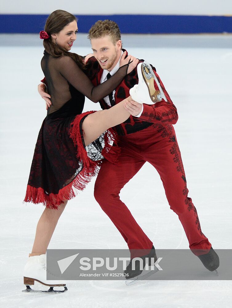 ISU Grand Prix of Figure Skating. Rostelecom Cup. Ice dance. Short program