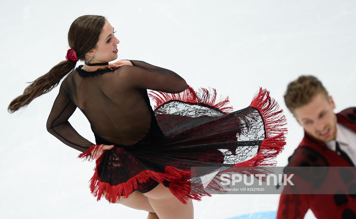 ISU Grand Prix of Figure Skating. Rostelecom Cup. Ice dance. Short program