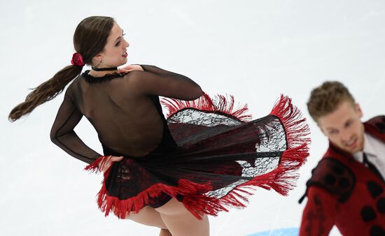 ISU Grand Prix of Figure Skating. Rostelecom Cup. Ice dance. Short program