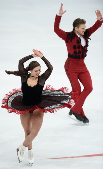 ISU Grand Prix of Figure Skating. Rostelecom Cup. Ice dance. Short program