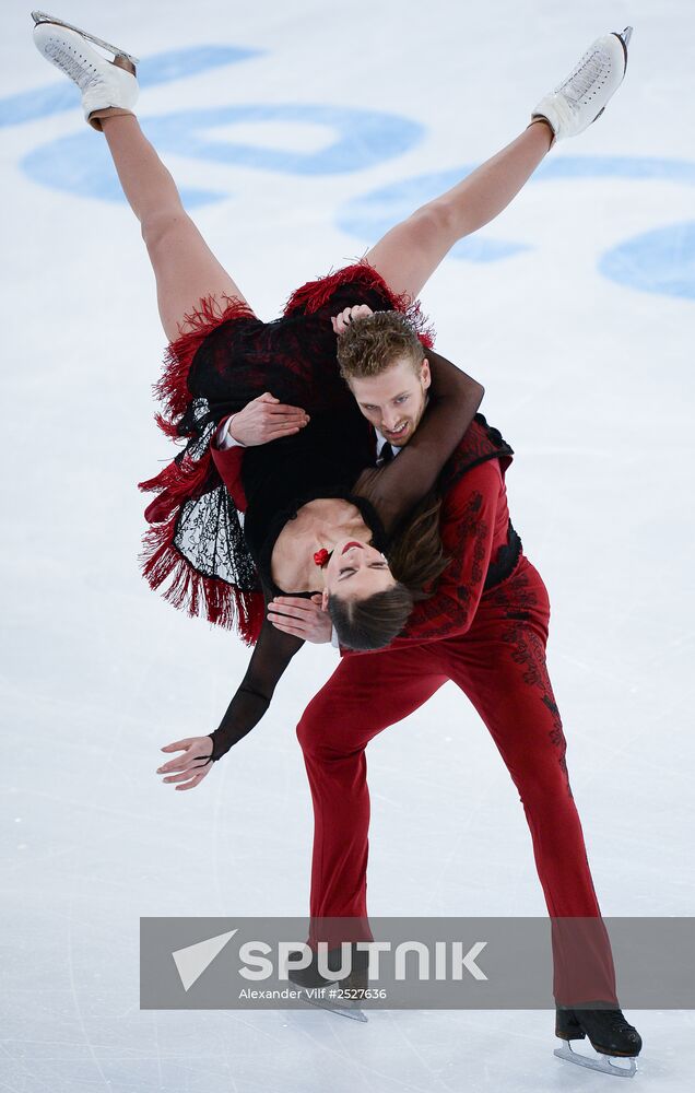 ISU Grand Prix of Figure Skating. Rostelecom Cup. Ice dance. Short program