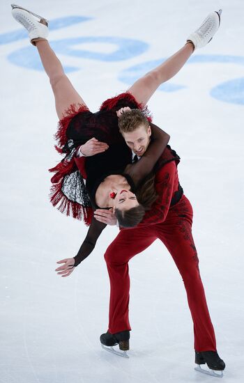 ISU Grand Prix of Figure Skating. Rostelecom Cup. Ice dance. Short program