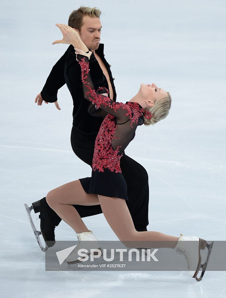 ISU Grand Prix of Figure Skating. Rostelecom Cup. Ice dance. Short program