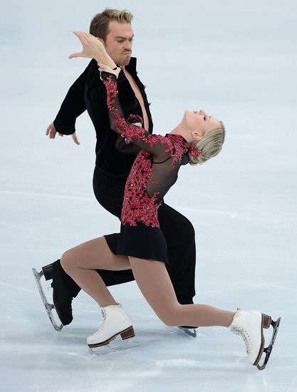 ISU Grand Prix of Figure Skating. Rostelecom Cup. Ice dance. Short program
