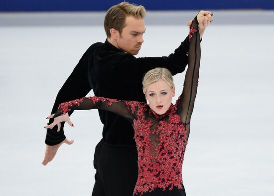 ISU Grand Prix of Figure Skating. Rostelecom Cup. Ice dance. Short program