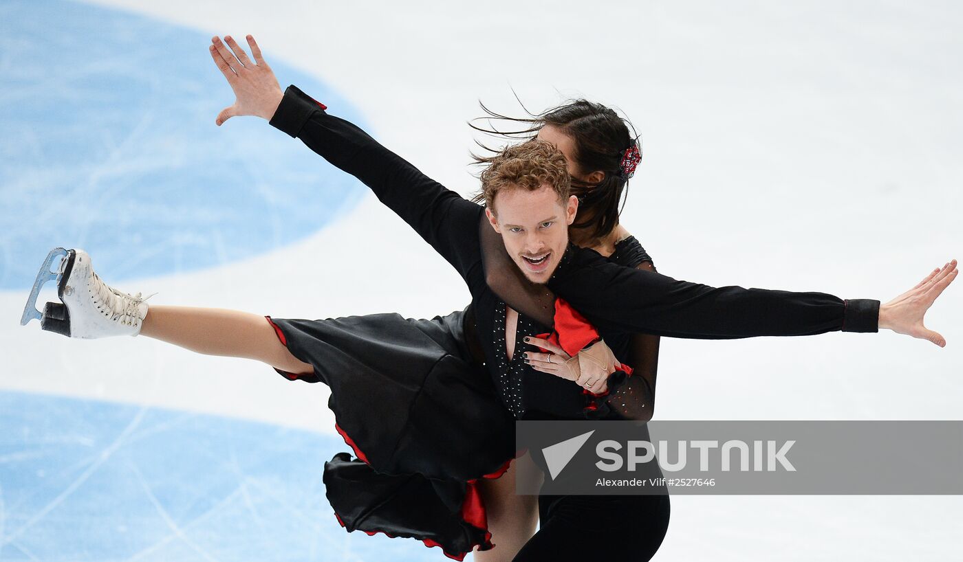 ISU Grand Prix of Figure Skating. Rostelecom Cup. Ice dance. Short program