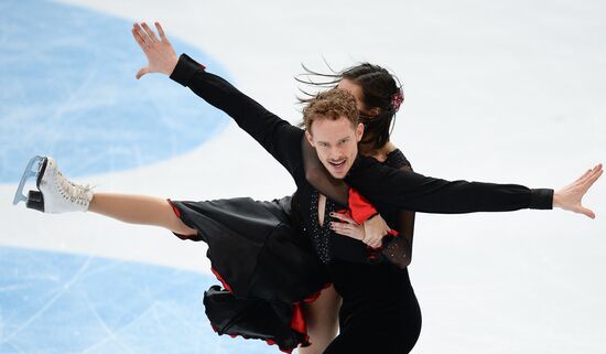 ISU Grand Prix of Figure Skating. Rostelecom Cup. Ice dance. Short program
