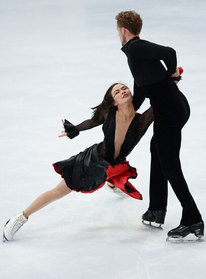 ISU Grand Prix of Figure Skating. Rostelecom Cup. Ice dance. Short program