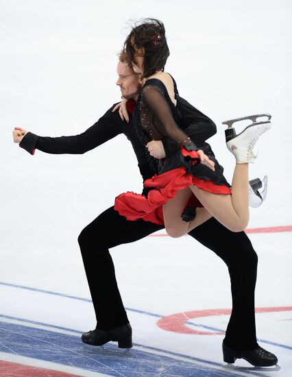ISU Grand Prix of Figure Skating. Rostelecom Cup. Ice dance. Short program