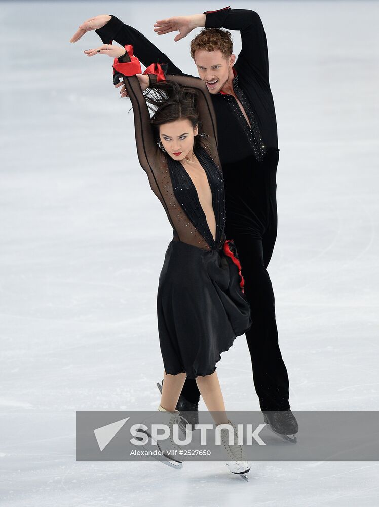 ISU Grand Prix of Figure Skating. Rostelecom Cup. Ice dance. Short program