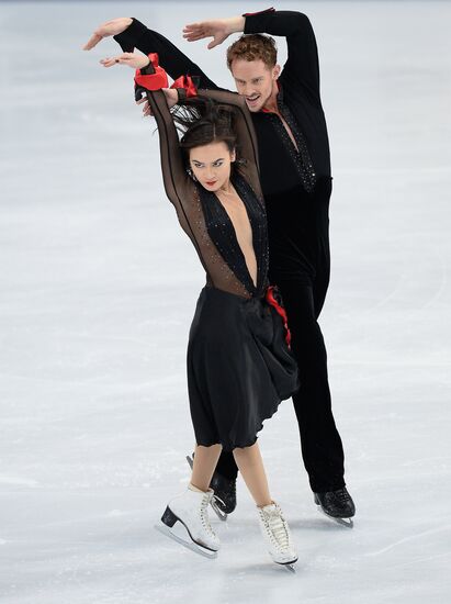 ISU Grand Prix of Figure Skating. Rostelecom Cup. Ice dance. Short program