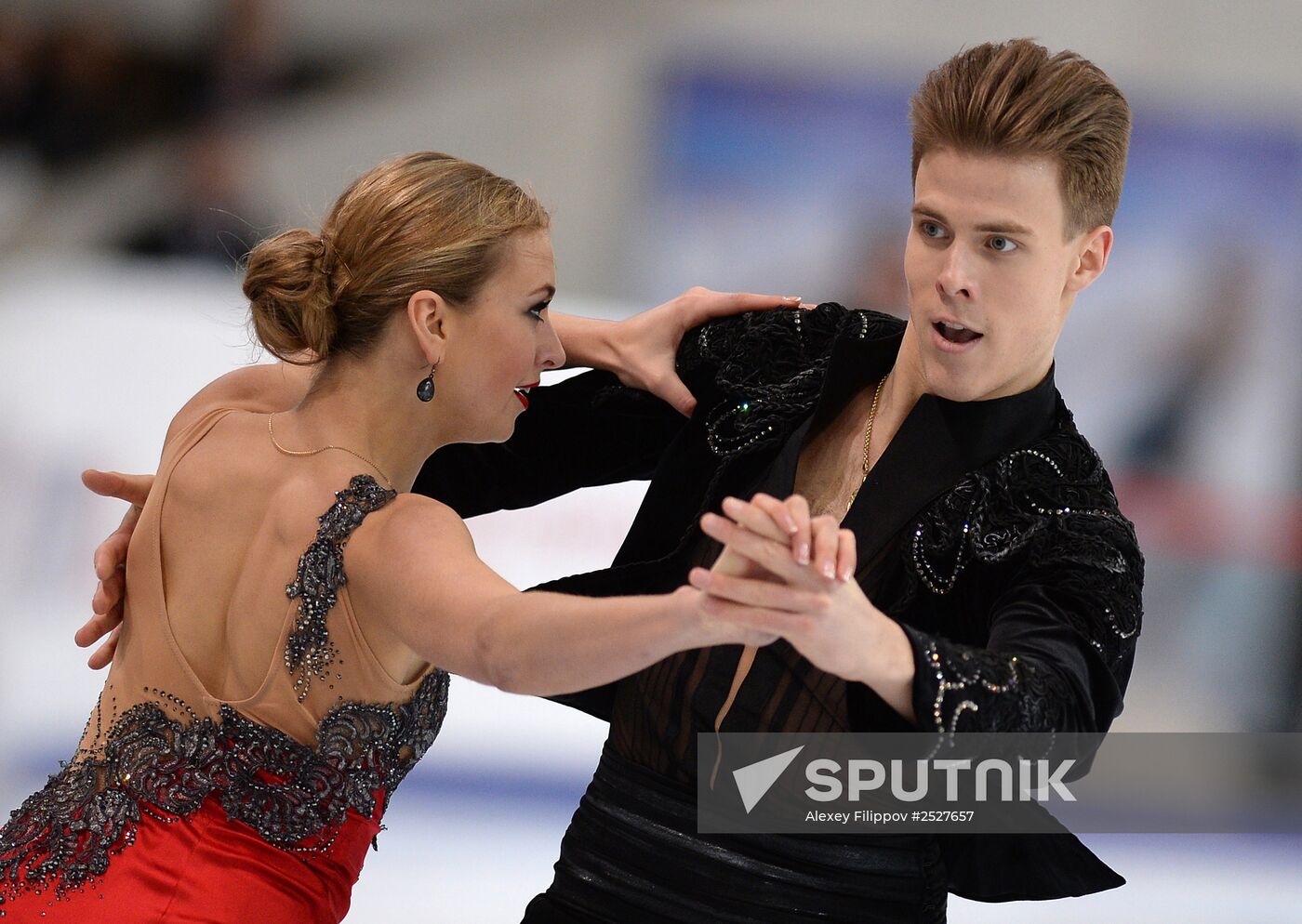 ISU Grand Prix of Figure Skating. Rostelecom Cup. Ice dance. Short program