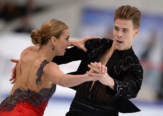 ISU Grand Prix of Figure Skating. Rostelecom Cup. Ice dance. Short program