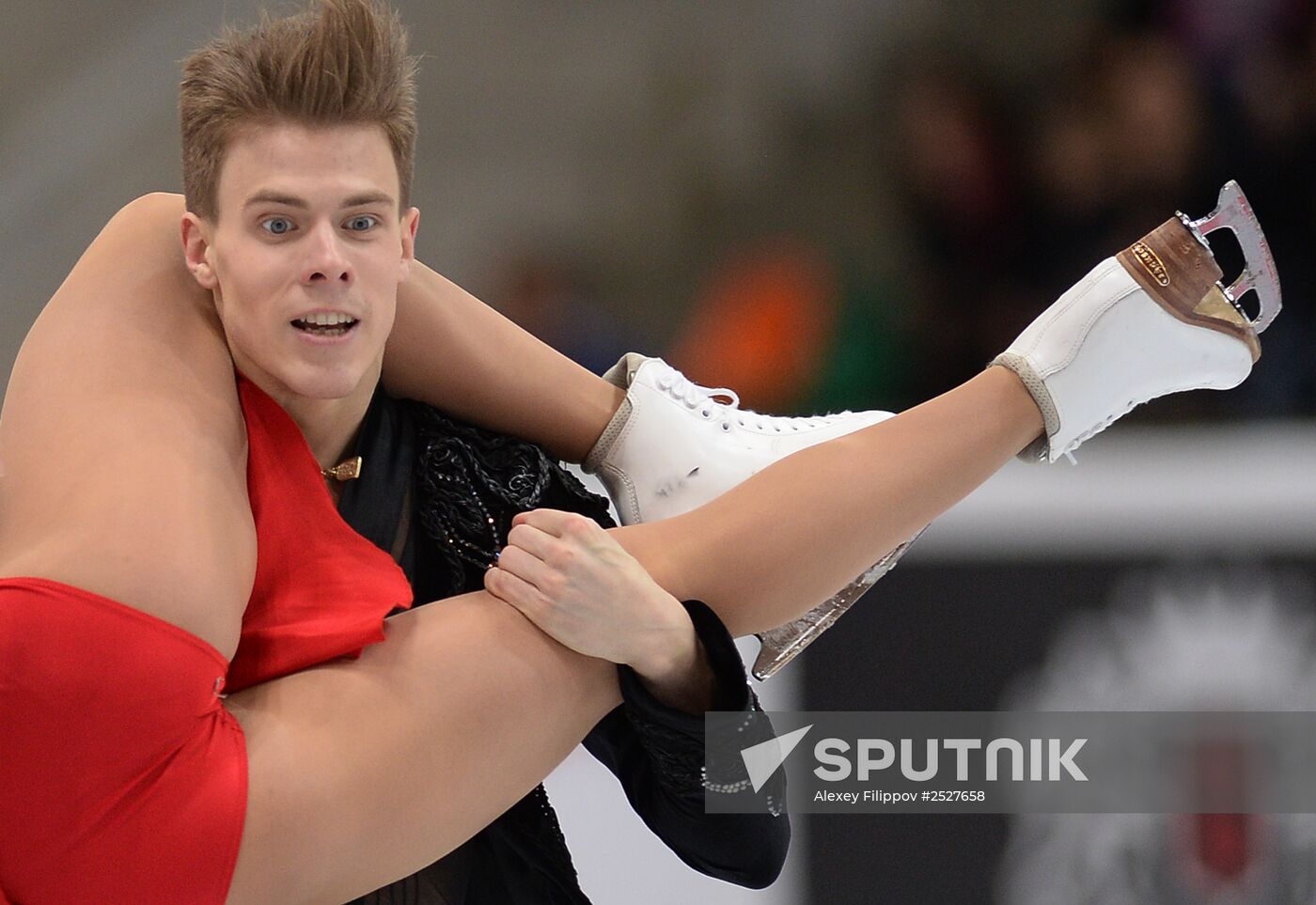 ISU Grand Prix of Figure Skating. Rostelecom Cup. Ice dance. Short program