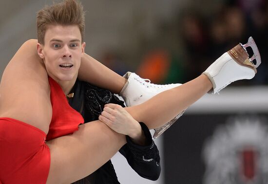 ISU Grand Prix of Figure Skating. Rostelecom Cup. Ice dance. Short program